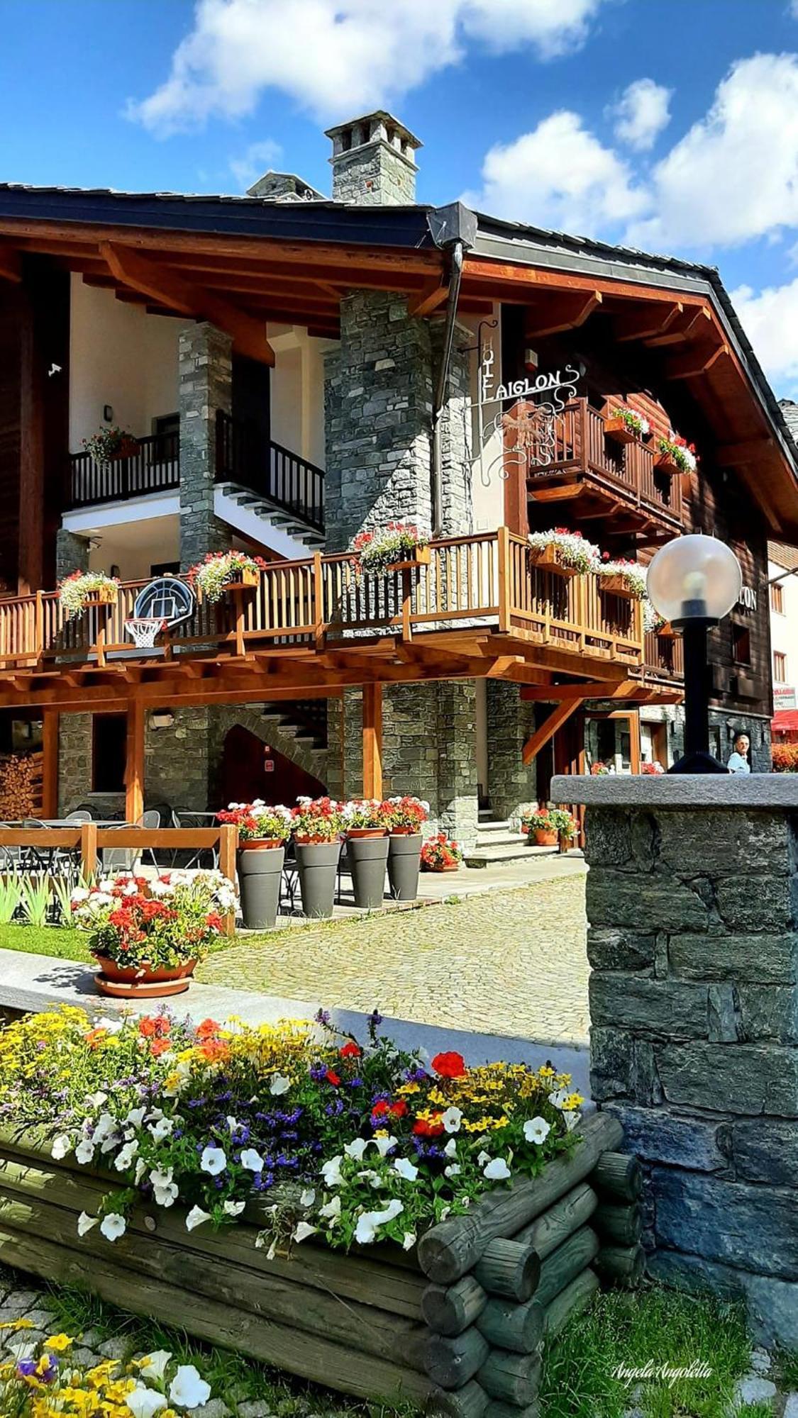 Hotel L' Aiglon Champoluc Dış mekan fotoğraf