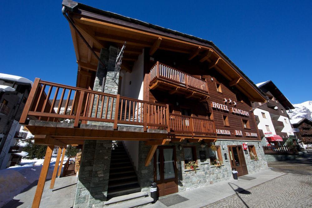 Hotel L' Aiglon Champoluc Dış mekan fotoğraf